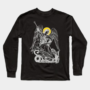 Saint Michael Archangel Long Sleeve T-Shirt